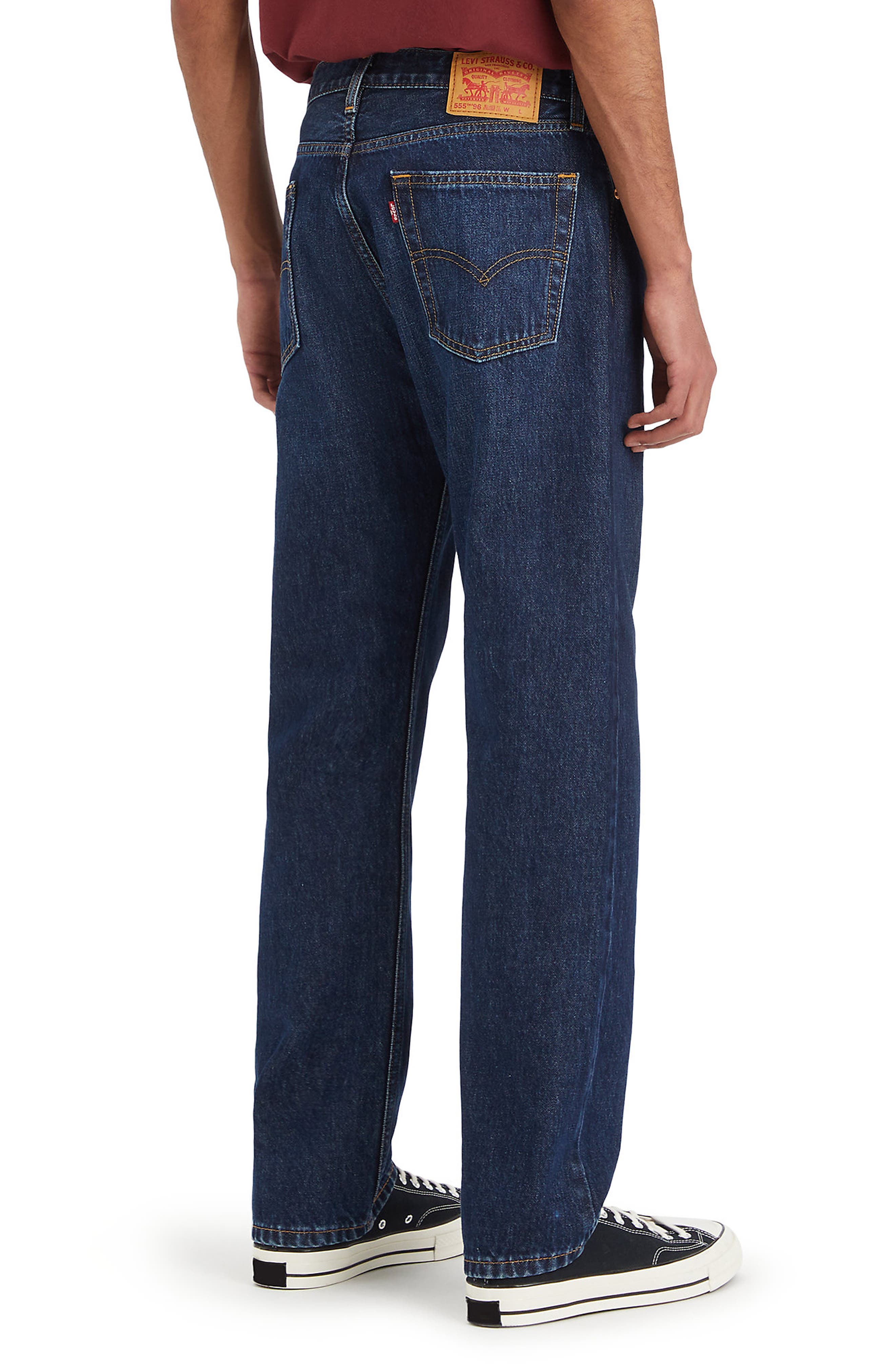 555 Relaxed Straight Leg Jeans - image 2