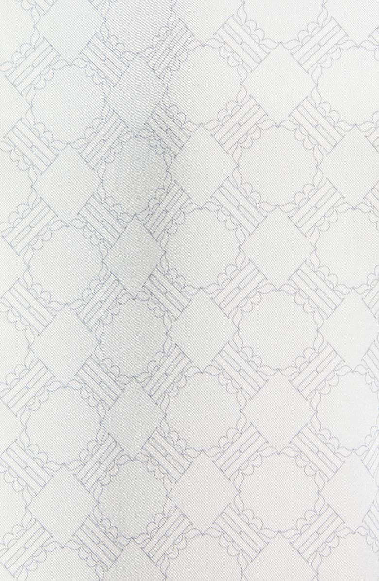 Reiss Suarez Woven Short Sleeve Button-Up Camp Shirt, Alternate, color, Soft Grey