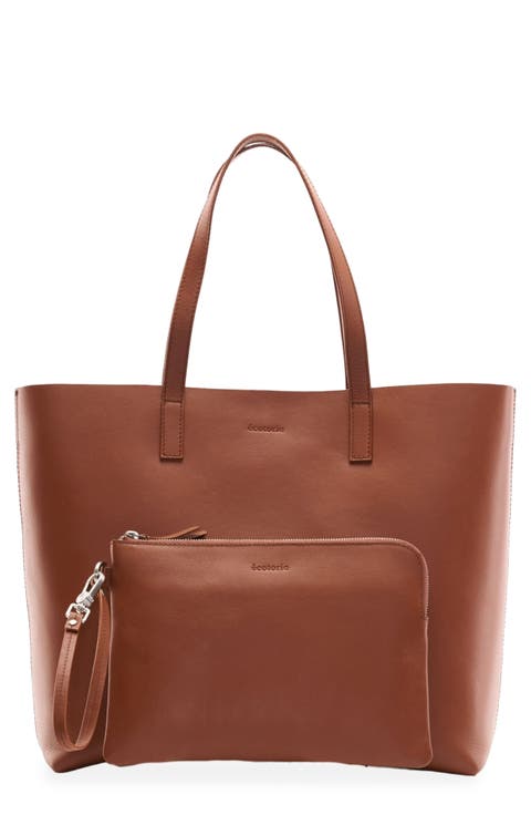 Agatha Leather Tote