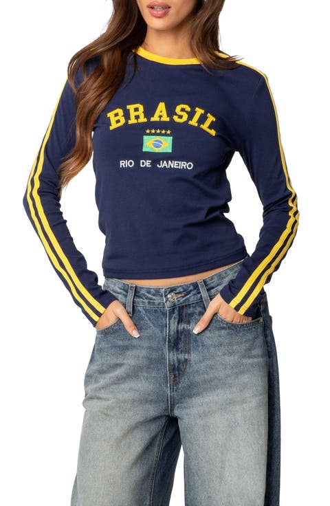 Brasil Long Sleeve T-Shirt