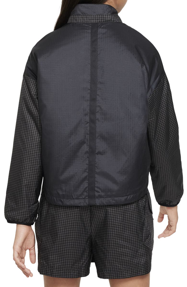 Nike Kids' Sportswear Water Repellent Ripstop Jacket, Alternate, color, 