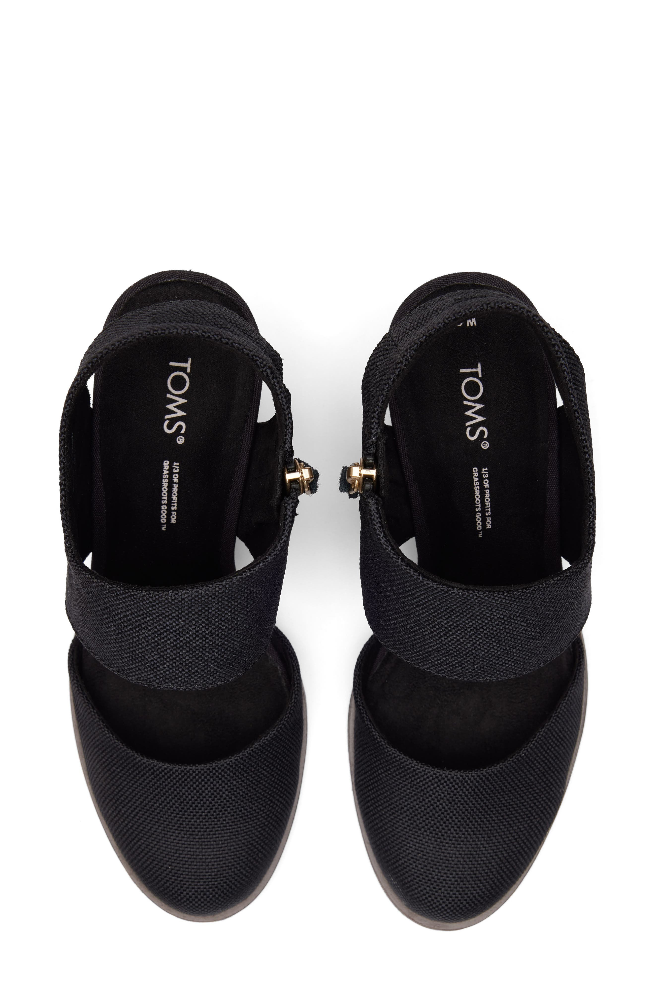 TOMS Majorca Cutout Pump, Alternate, color, 