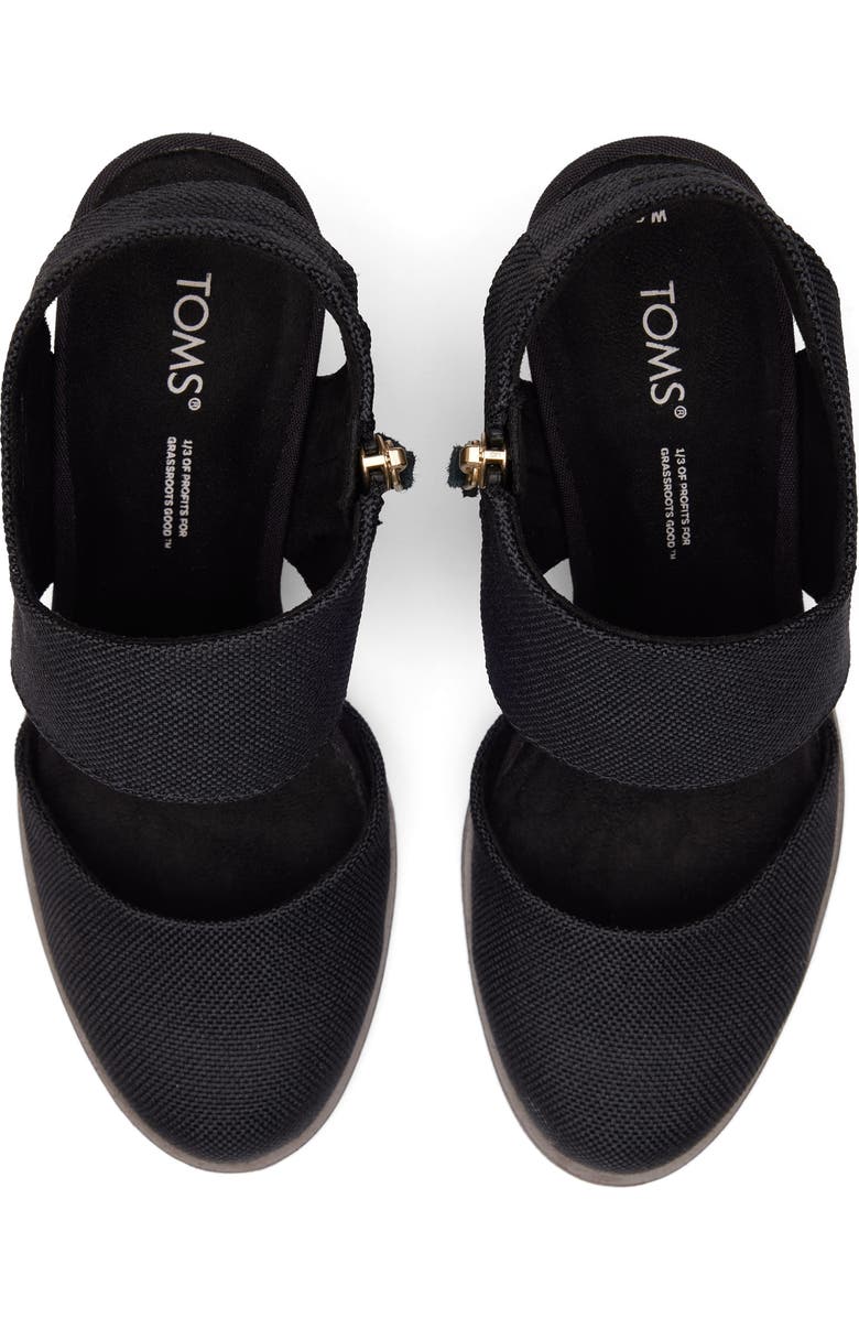 TOMS Majorca Cutout Pump, Alternate, color,