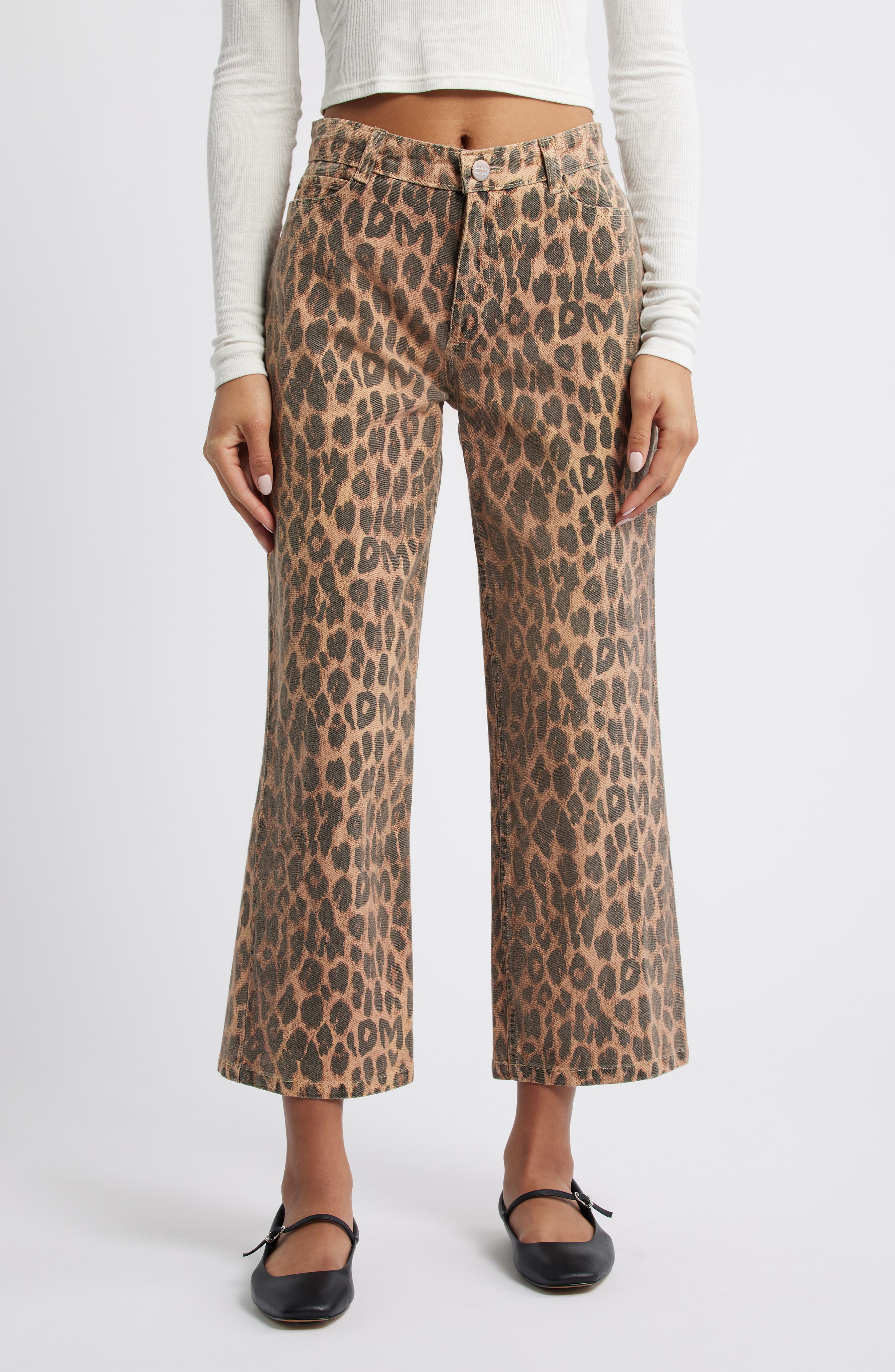 Damson Madder Kenny Organic Cotton Twill Ankle Pants