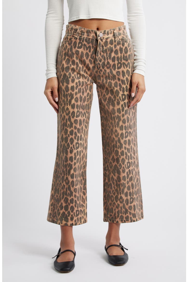 Kenny Organic Cotton Twill Ankle Pants, Main, color, TIGER