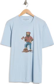 Lucky Brand Lumbear Jack Graphic T-Shirt