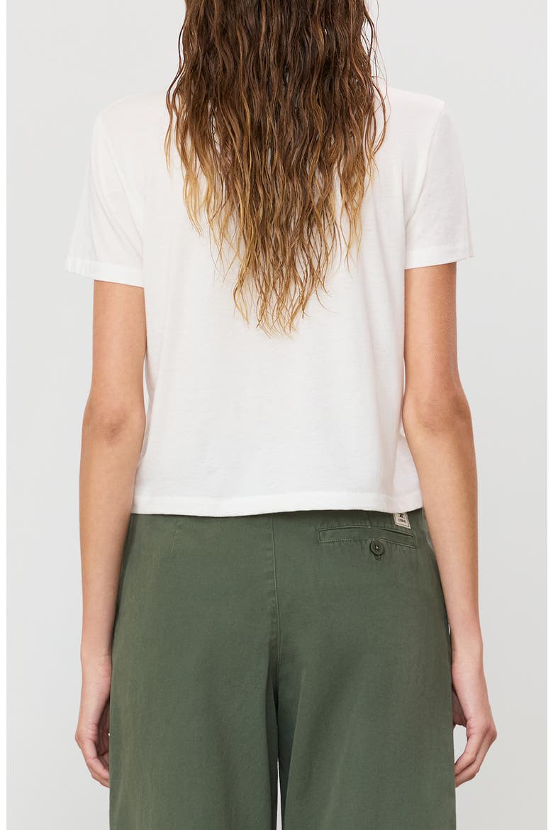 Short Sleeve Boxy Tee, Alternate, color, IVORY