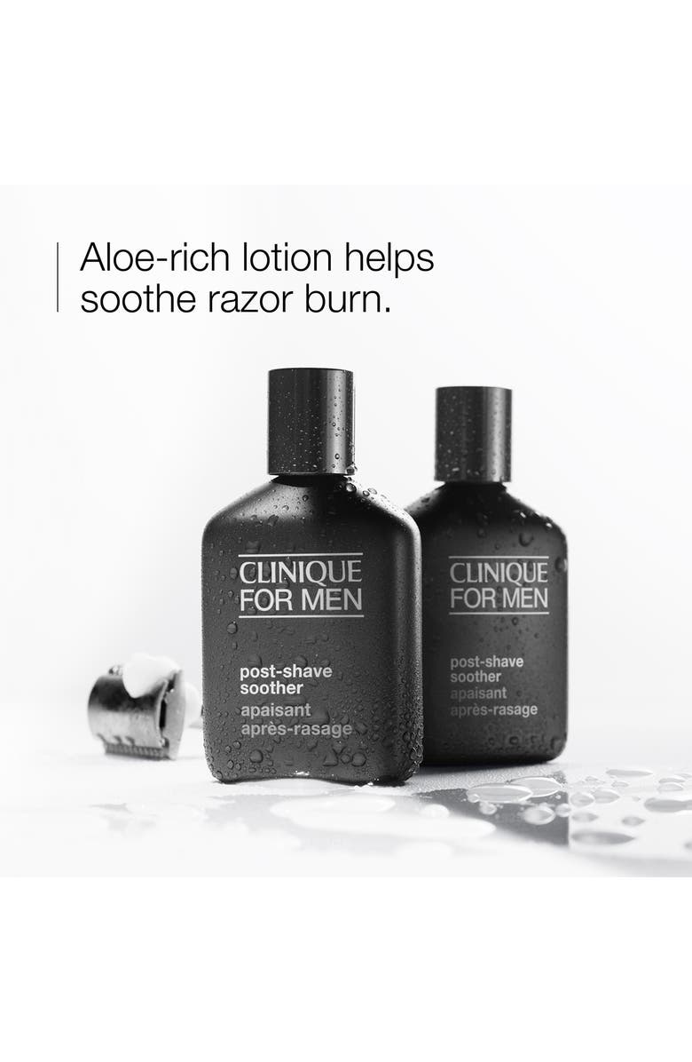 Clinique For Men<sup>™</sup> Post-Shave Soother Lotion for Razor Burn + Dryness, Alternate, color, 