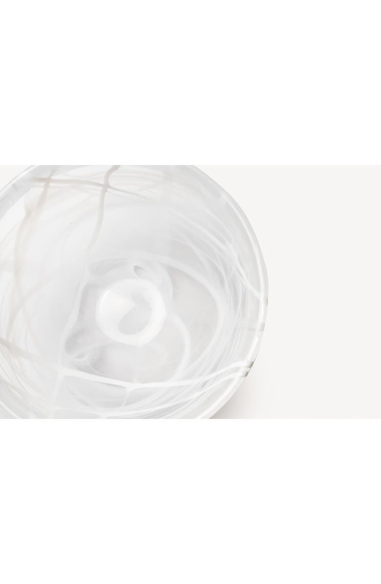 Kosta Boda Contrast Small Bowl, Alternate, color, White