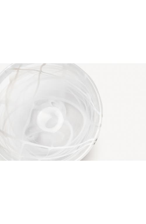 Kosta Boda Contrast Small Bowl In White