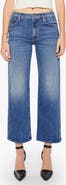 MOTHER The Maven Mid Rise Flood Jeans