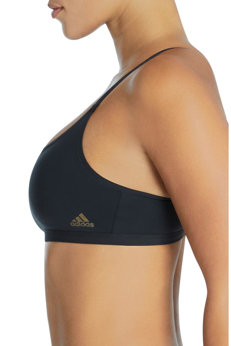 Scoop Bralette, Alternate, color, BLACK