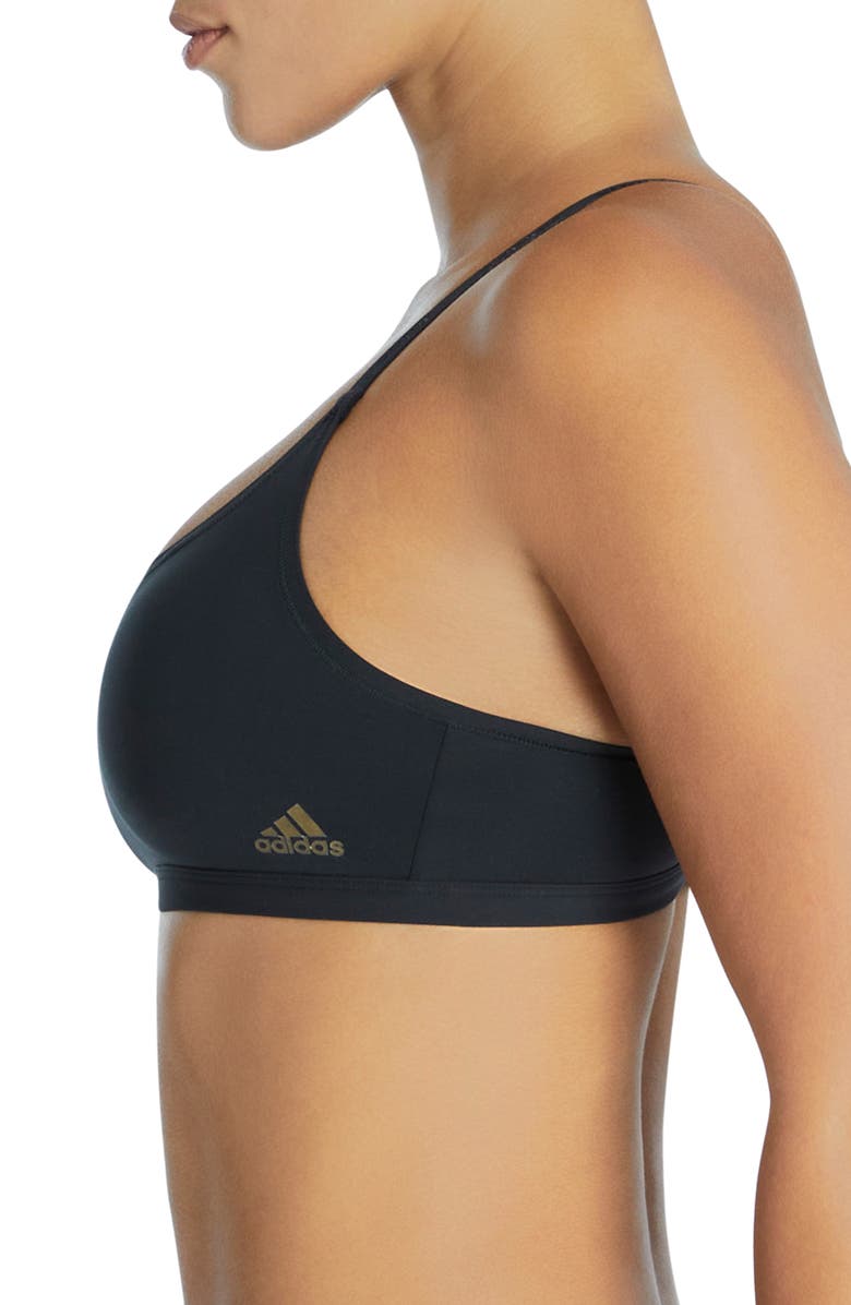 adidas Originals Scoop Bralette, Alternate, color, Black