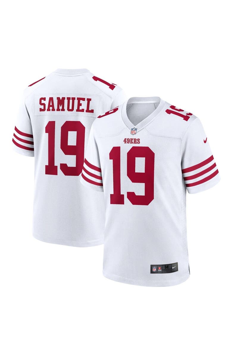 Nike Men's Nike Deebo Samuel White San Francisco 49ers Player Game Jersey, Main, color, 