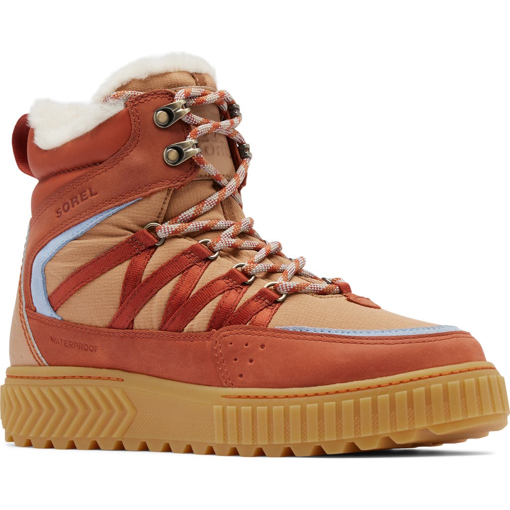 Sorel One Ave™ Trek Faux Fur Trim Waterproof Sneaker Boot