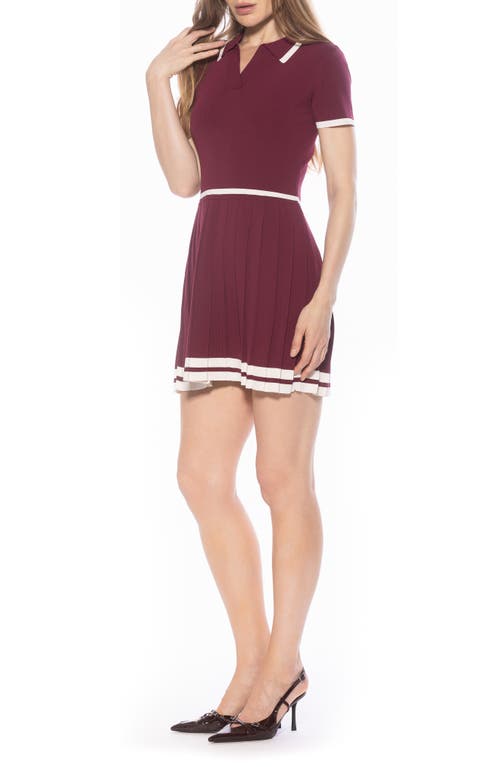 Alexia Admor Jasmine Pleated Dress In Multi