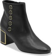 Adrienne Vittadini Knight Block Heel Bootie