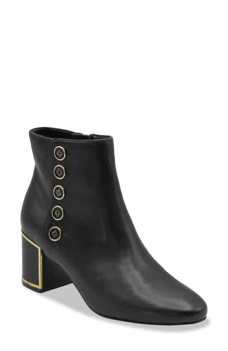 Adrienne Vittadini Knight Block Heel Bootie