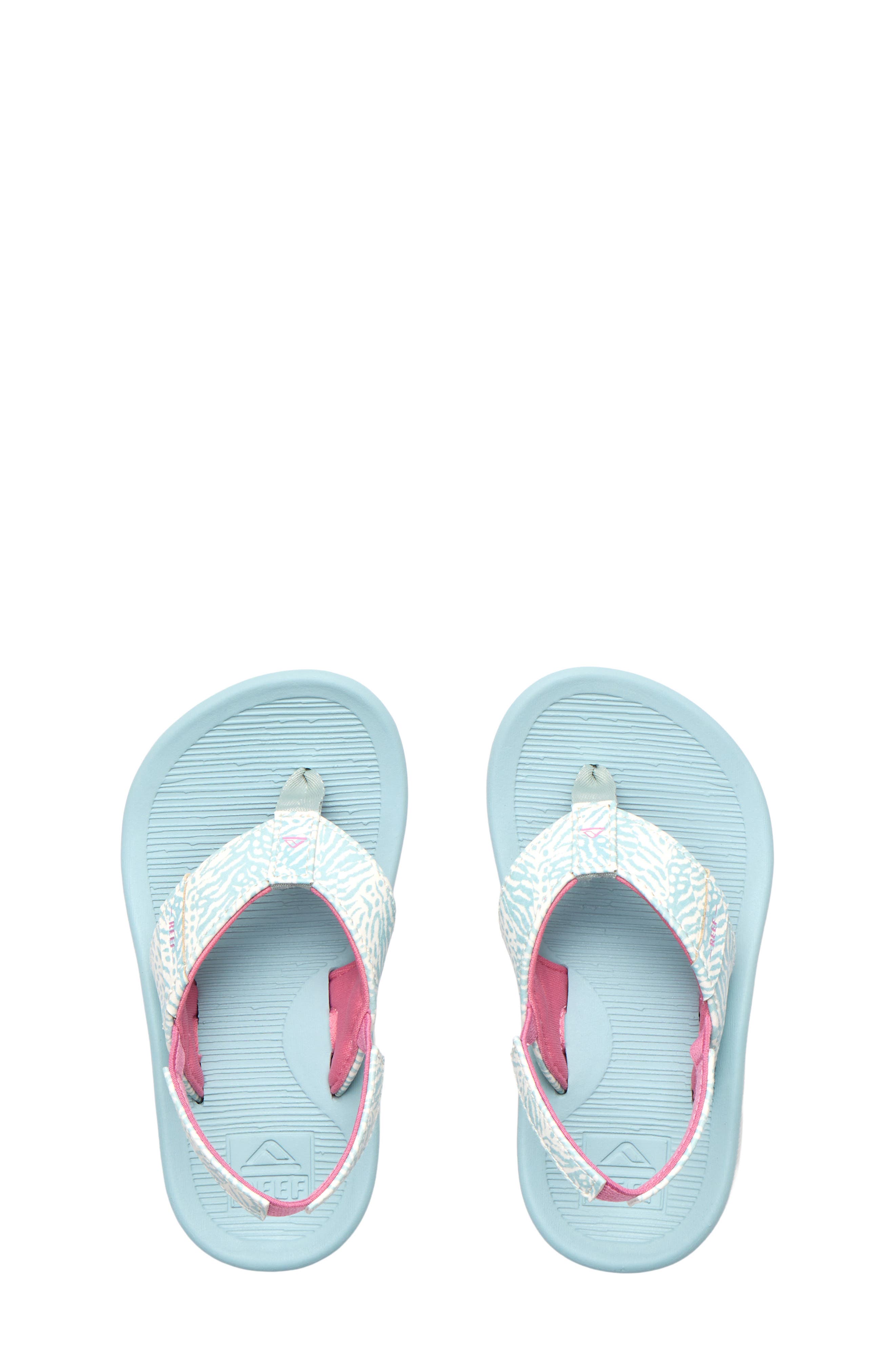 Kids' Little Santa Ana Sandal, Alternate, color, BLUE HAZE