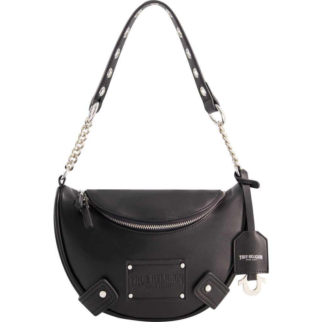 True Religion Chain Handle Hobo In Black