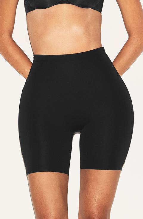 Hip Enhancing Mid Thigh Padded Shorts (Regular & Plus)