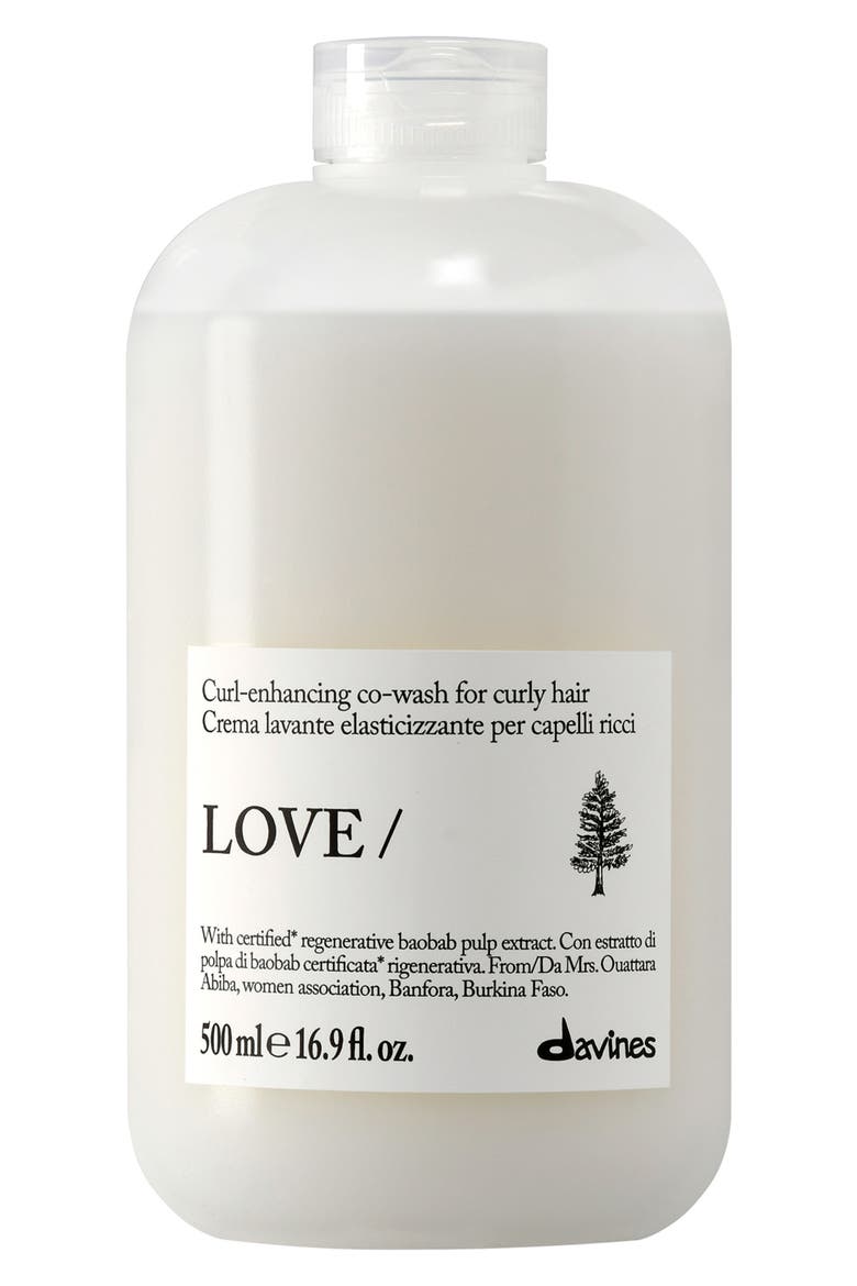 Love Curl Co-Wash, Main, color, NO COLOR