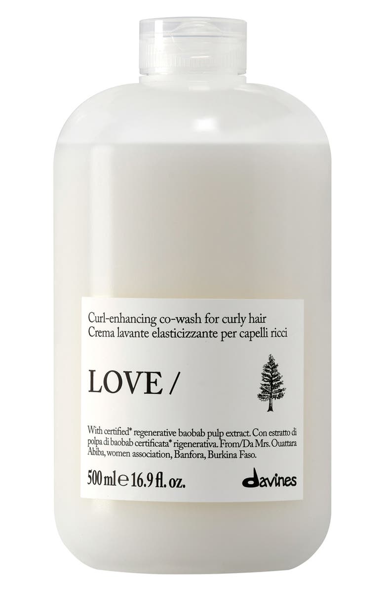 Davines Love Curl Co-Wash, Main, color, 