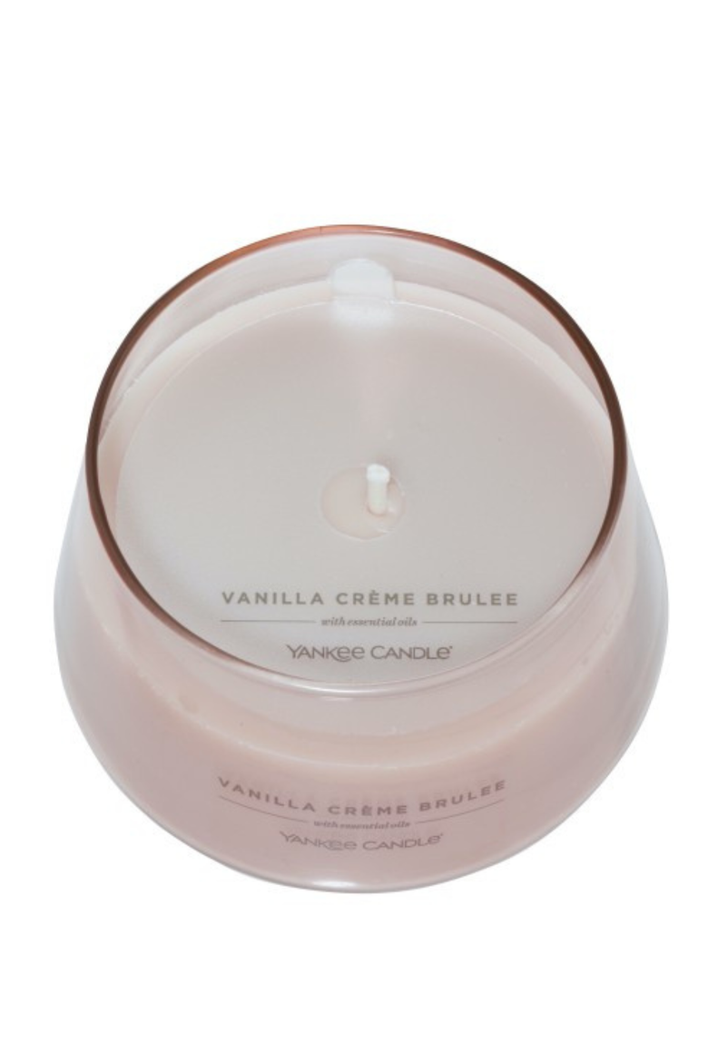 Vanilla Creme Brulee Studio Candle with Essential Oils, Set of 2, Alternate, color, Light Brown