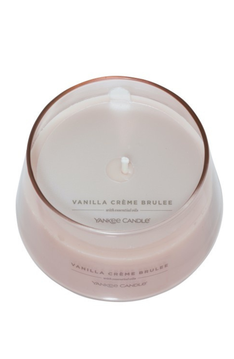 YANKEE CANDLE Vanilla Creme Brulee Studio Candle with Essential Oils, Set of 2, Alternate, color, Light Brown