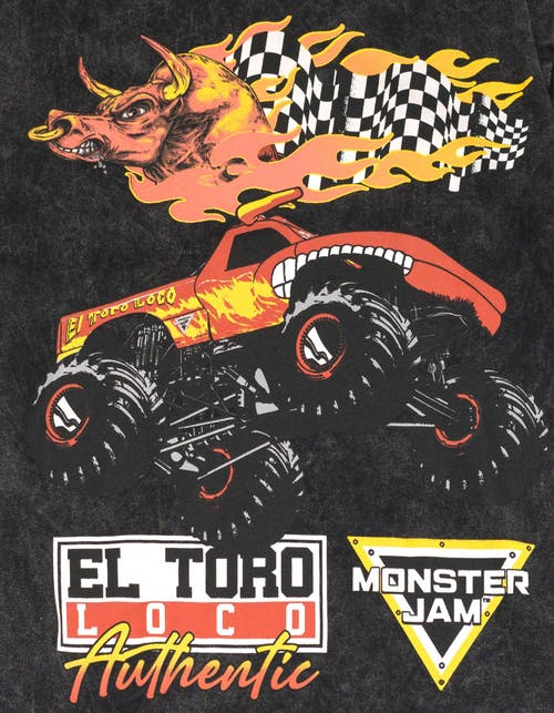 Monster Jam Graphic T-shirt In Black