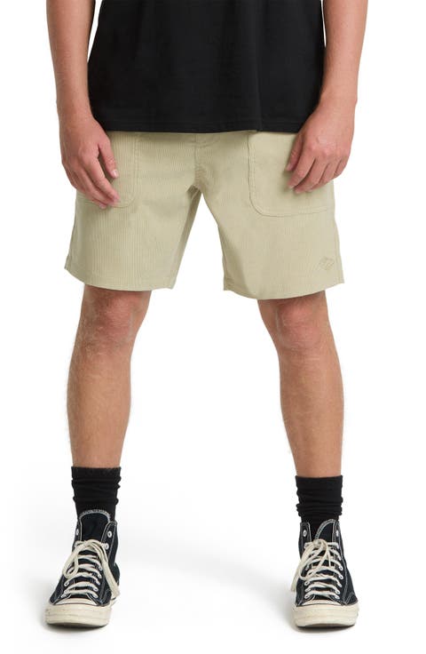 De la Cruz Water Repellent Corduroy Shorts