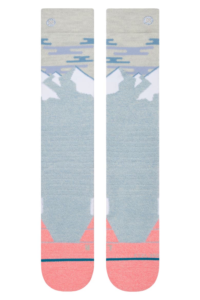 Route 2 Crew Socks, Alternate, color, LIGHT BLUE