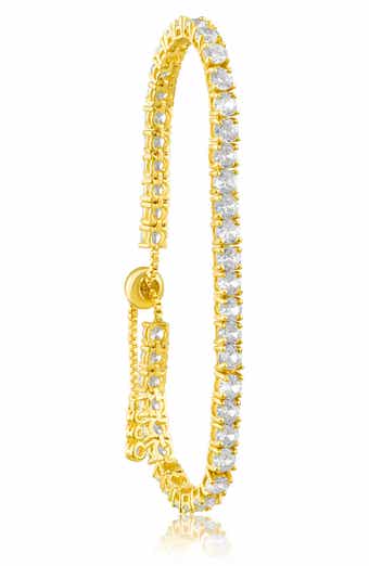 CZ BY KENNETH JAY LANE Bolo CZ Tennis Bracelet