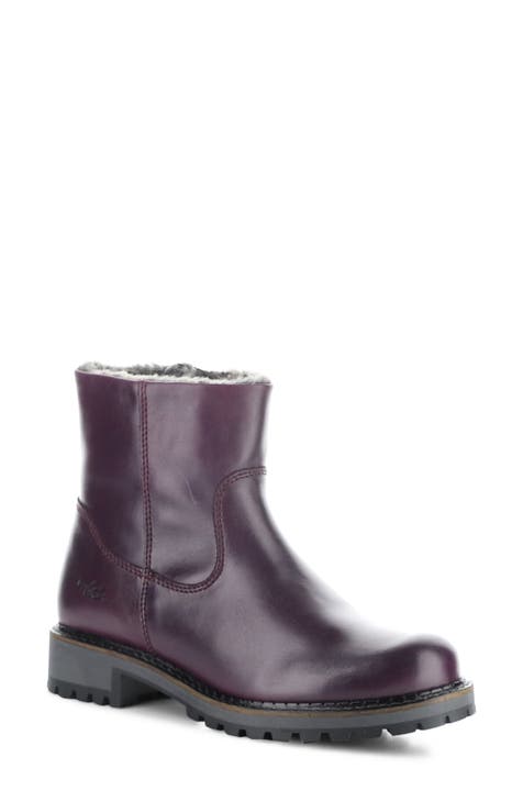 Purple winter boots womens hotsell