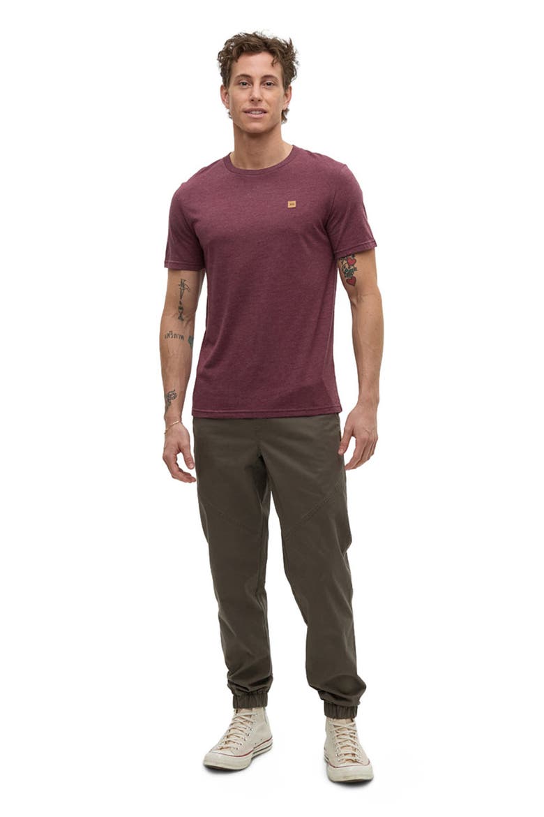 Baker T-Shirt, Main, color, Rosewood Fleck
