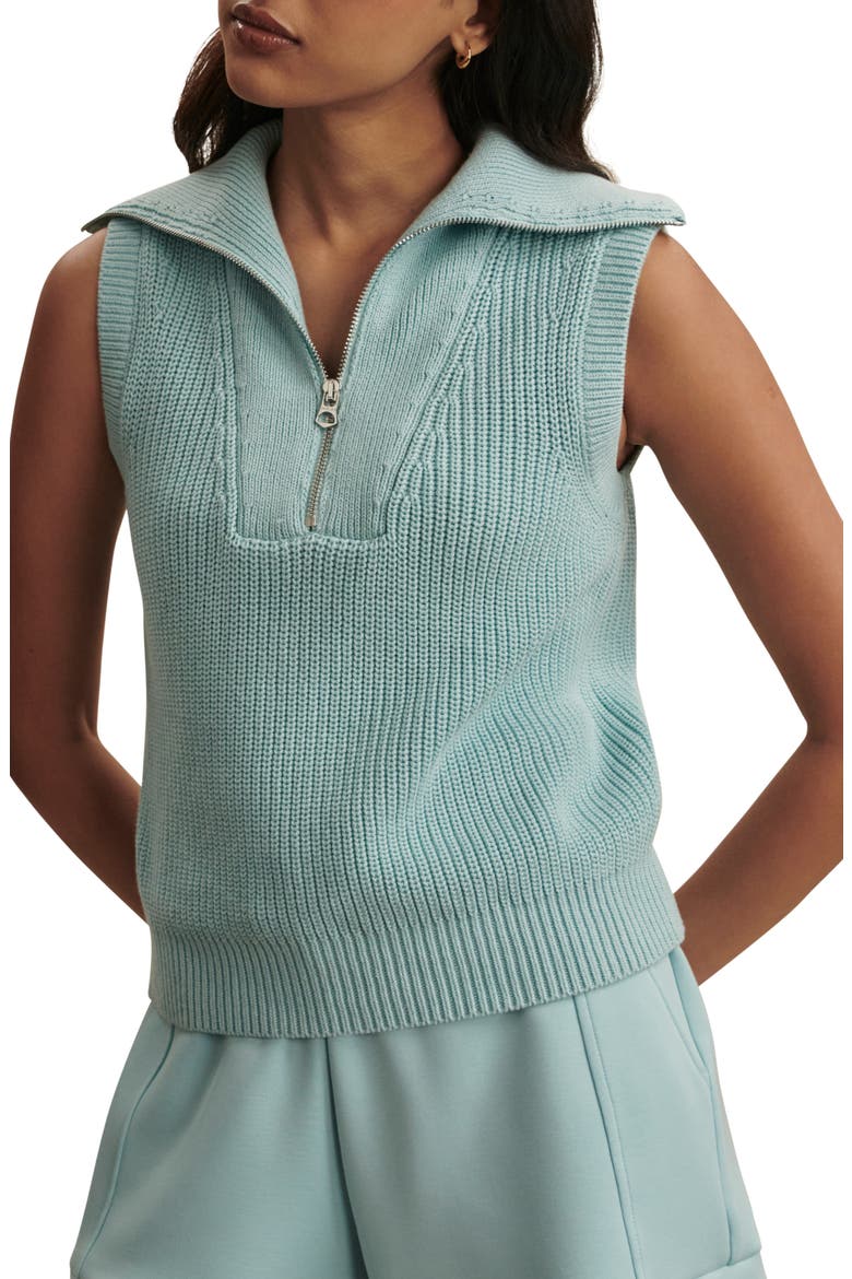 Clifford Half Zip Sleeveless Sweater (Women) | Nordstrom
