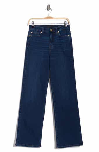 7 For All Mankind Alexa Mid Rise Straight Leg Jeans