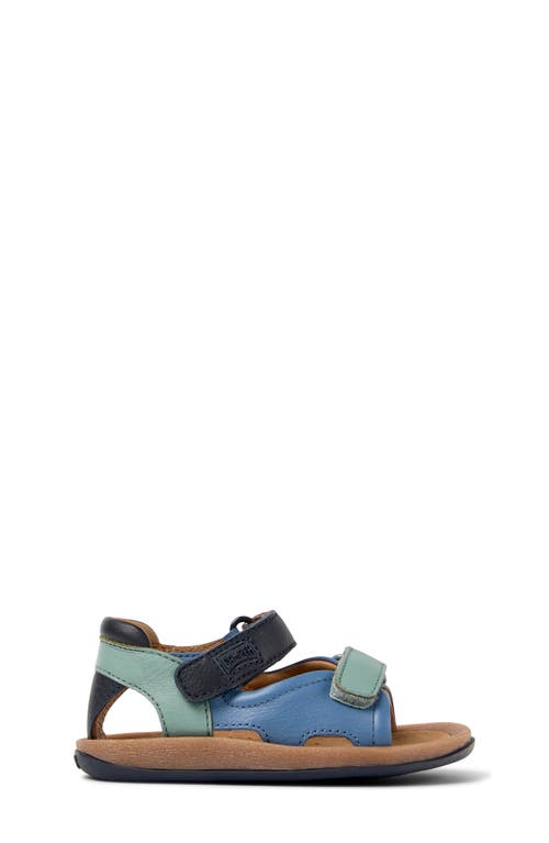 Camper Kids' Twins Mismatch Sandal In Blue/green Multi