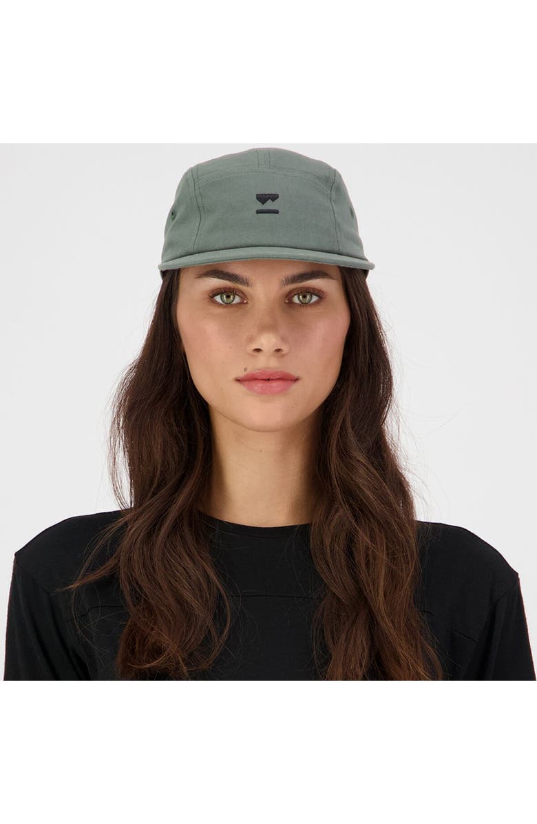 Mons Royale Ridgeline 5 Panel Cap, Alternate, color, Cypress