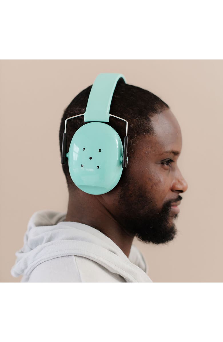 Sensory Basics Noise Reduction Headphones, Mint Green, Alternate, color, 