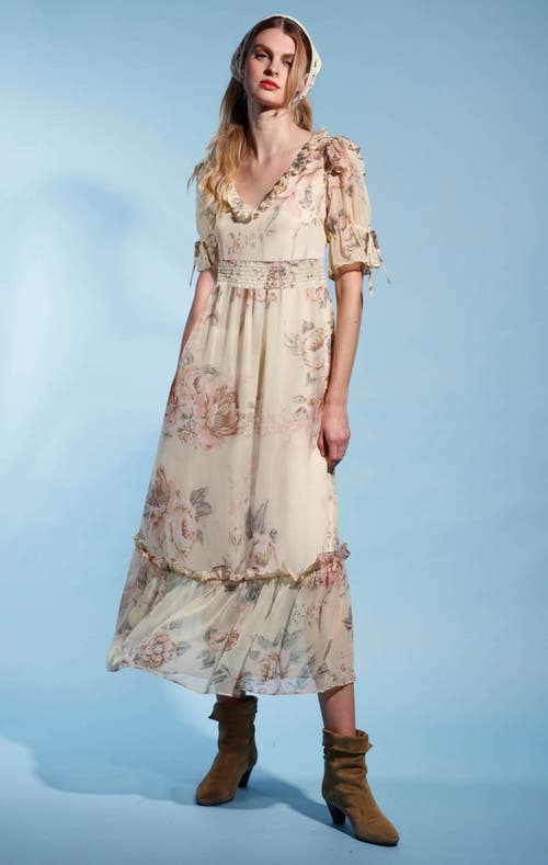 Shop Walter Baker Georgia Dress In Desert Rose