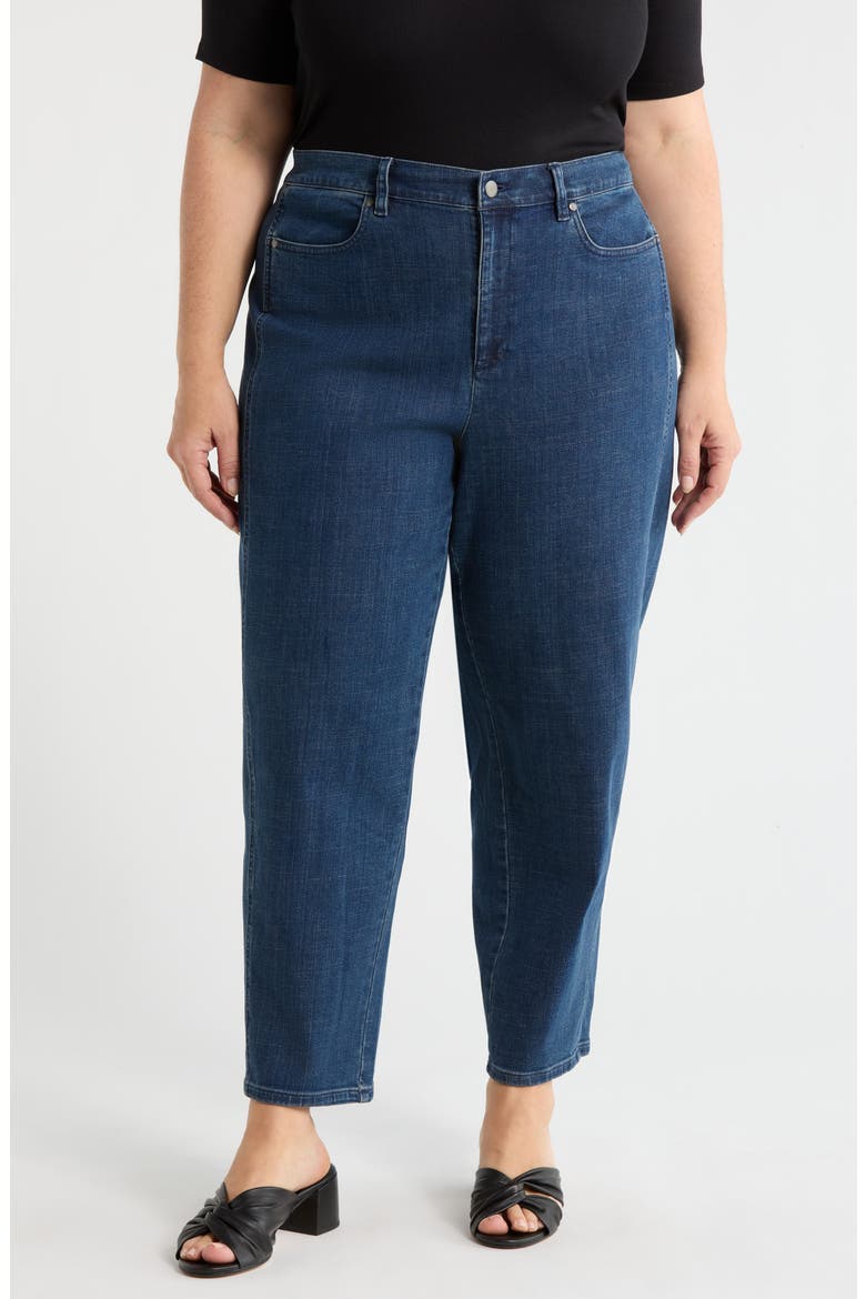 Ankle Lantern Jeans, Main, color, MIDNIGHT INDIGO