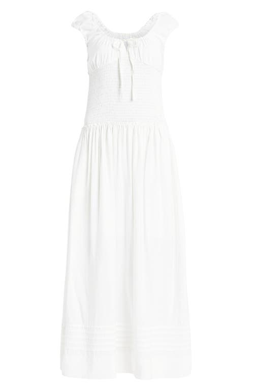 Allsaints Eliza Scoop Neck Slim Fit Maxi Dress