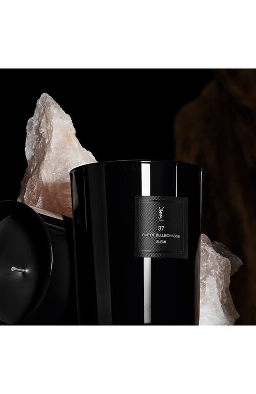 Saint Laurent Yves  37 Rue De Bellechasse Candle In Black