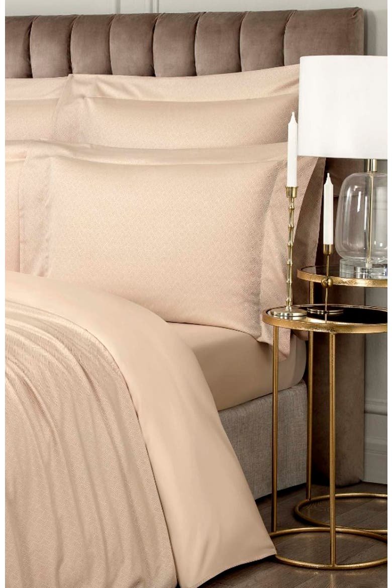 Giotto Duvet Cover, Alternate, color, Beige