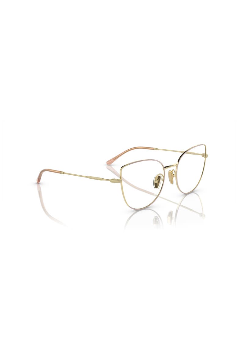 53mm Cat Eye optical glasses, Alternate, color, Brown
