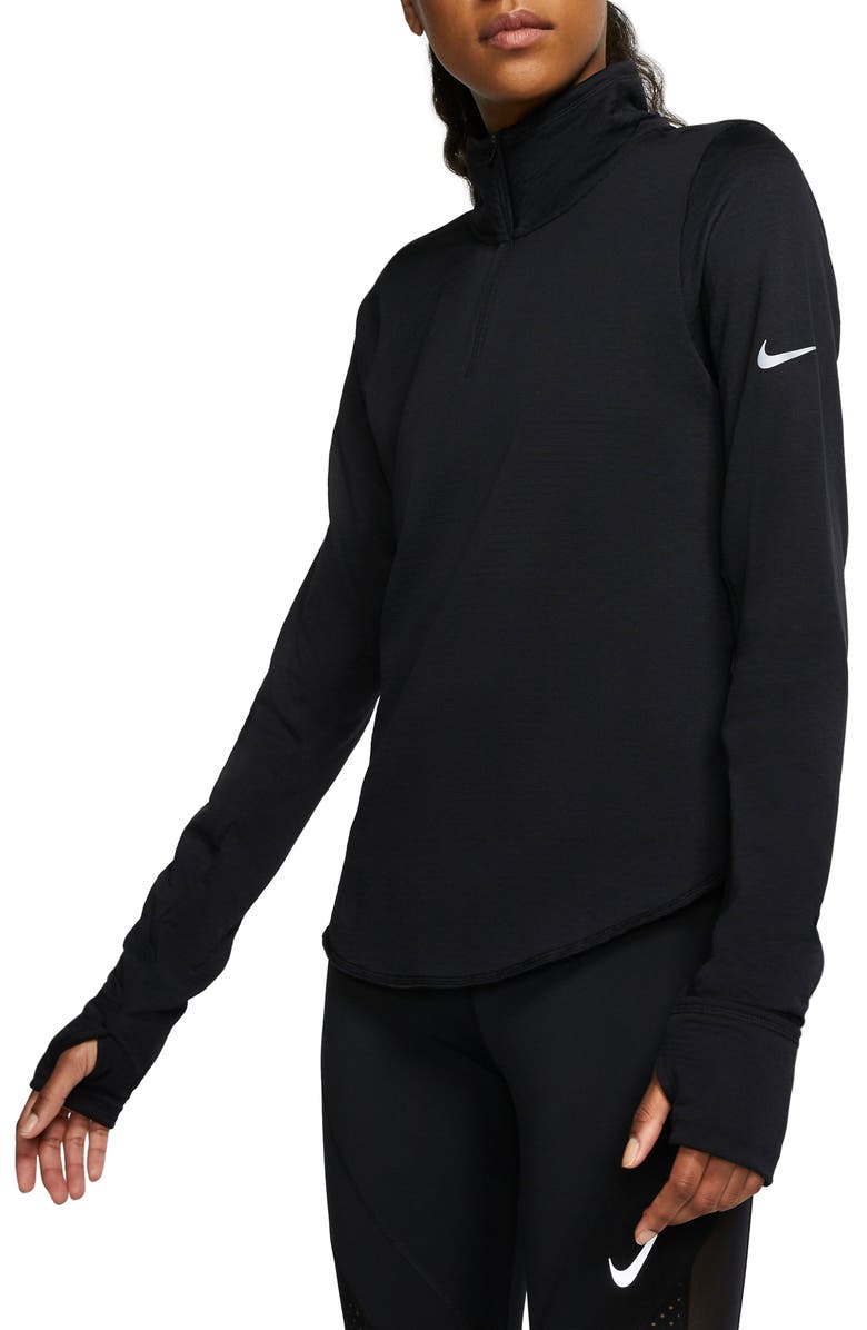 Nike Sphere Element Half Zip Running Pullover, Main, color, 