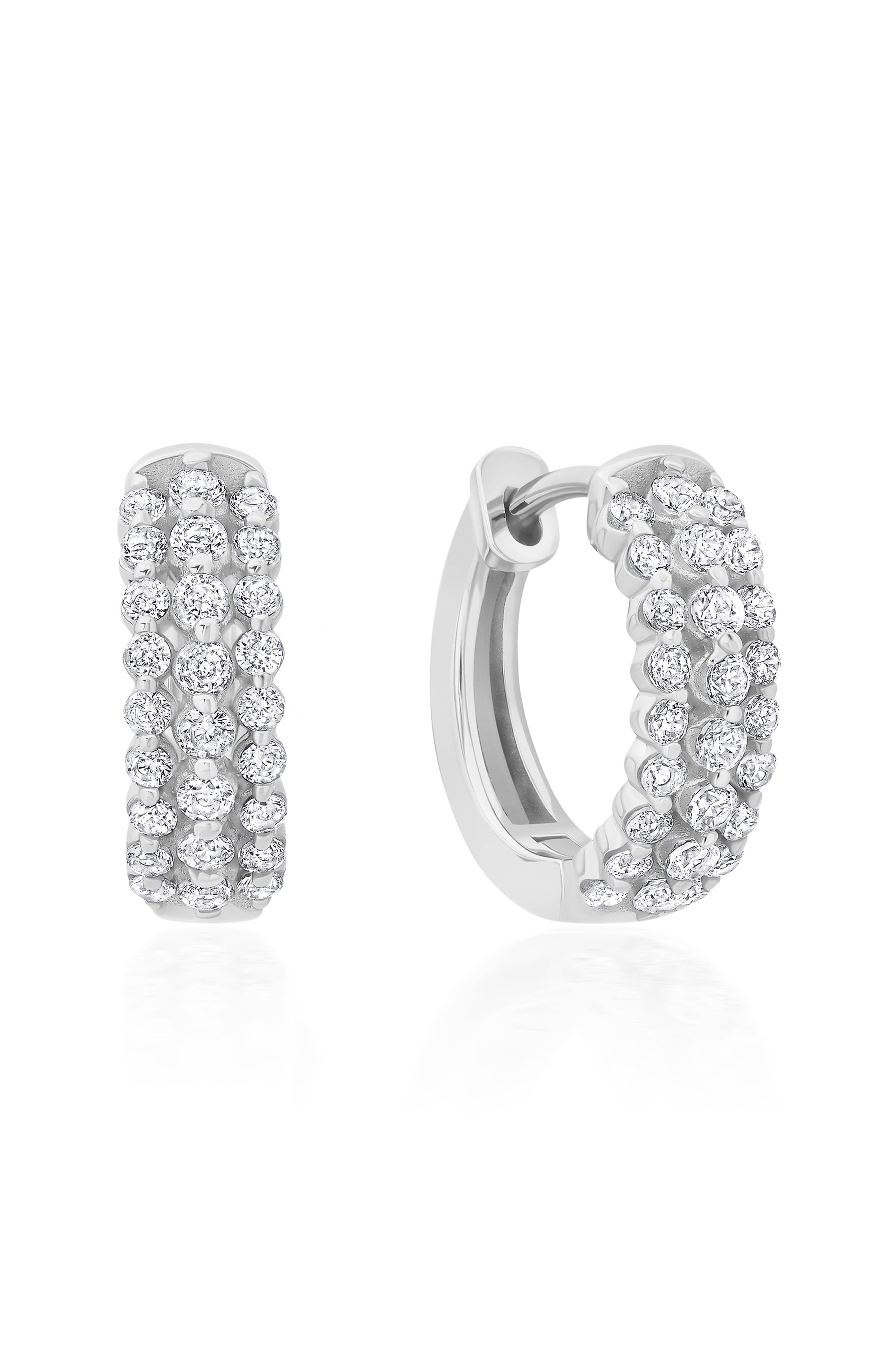 PURE PLATINUM/ CLEAR STONE