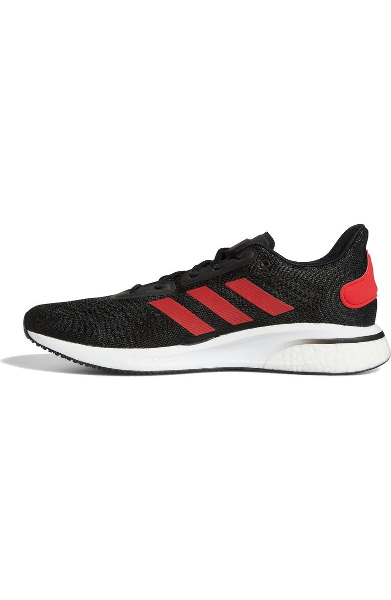 adidas Black/Red Louisville Cardinals Supernova Shoe, Alternate, color,