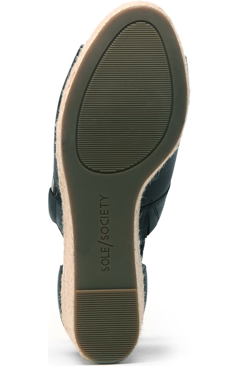 Sole Society Caillen Espadrille Wedge Sandal, Alternate, color,
